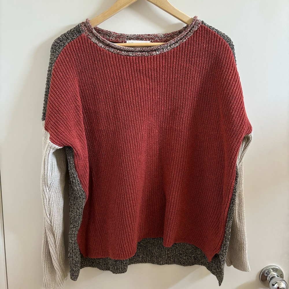 Colorblock Women's Sweater